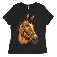 Black horse Ladies Tee - BarkalooDesign