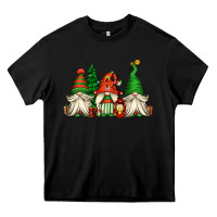 Black christmas gnomes Heavy Core Tee - Jasminsmagicworld
