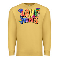 Antique Gold Love wins Premium Sweatshirt - FaDigitalArtStudio