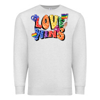 Oatmeal Heather Love wins Premium Sweatshirt - FaDigitalArtStudio