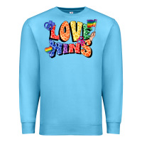 Ocean Blue Love wins Premium Sweatshirt - FaDigitalArtStudio