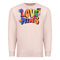 Pale Pink Love wins Premium Sweatshirt - FaDigitalArtStudio