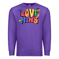 Purple Love wins Premium Sweatshirt - FaDigitalArtStudio