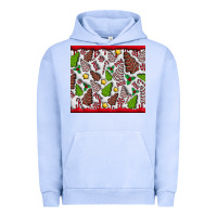 Pigment Grape Ice Christmas Cakes Urban Hoodie - CowhideDigitalArt