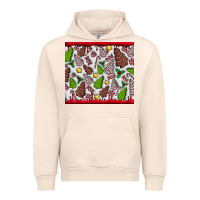 Sandshell Christmas Cakes Urban Hoodie - CowhideDigitalArt
