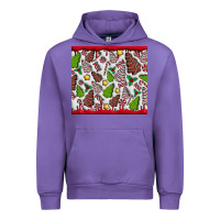 Tulip Christmas Cakes Urban Hoodie - CowhideDigitalArt