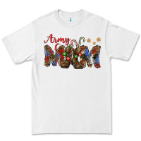 White Christmas Army Mom Premium Tee - NancyCooperArtShop
