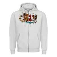 Dove Grey cozy season Zipper Hoodie - CowGirlArtShop