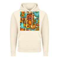 Vintage Artic thanksgiving turkey with tartan seamless pattern bbs Vintage Hoodie - BundleAndBundleShop