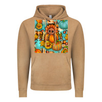 Vintage Camel thanksgiving turkey with tartan seamless pattern bbs Vintage Hoodie - BundleAndBundleShop