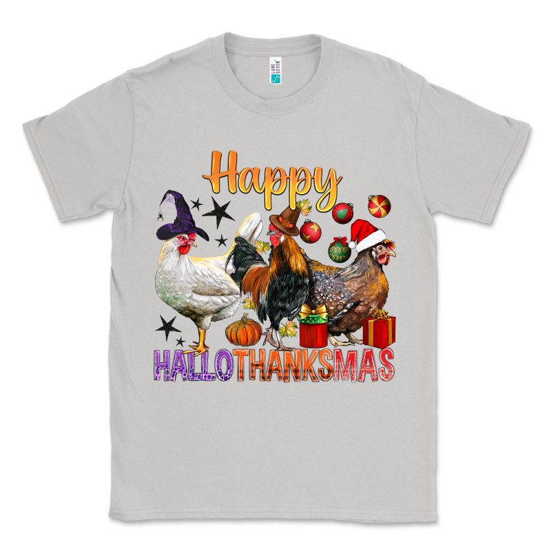 Happy Hallothanksmas Chick Classic Tee by BundleAndBundleShop | Teevron