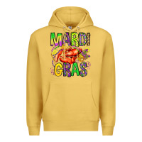Antique Gold mardi gras crawfish olivia Premium Hoodie - OliviaCreatesArt
