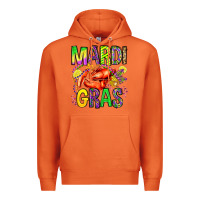 Carrot mardi gras crawfish olivia Premium Hoodie - OliviaCreatesArt