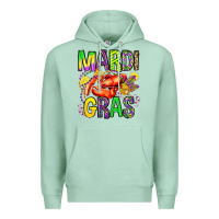 Seafoam mardi gras crawfish olivia Premium Hoodie - OliviaCreatesArt