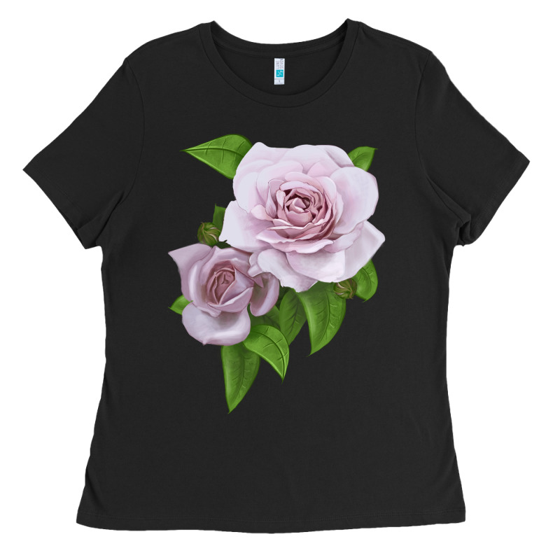 Silver Lining Rose Ladies Tee by LillyAllenDesigns | Teevron