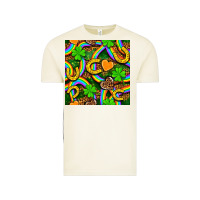 Vintage Arctic St. Patricks rainbow seamless Vintage Tee - BundleAndBundleShop