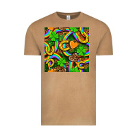 Vintage Camel St. Patricks rainbow seamless Vintage Tee - BundleAndBundleShop