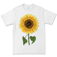 White giganteus sunflower Premium Tee - LillyAllenDesigns