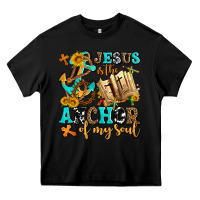 Black jesus is the anchor of my soul Heavy Core Tee - AdoDesignShop
