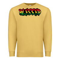 Antique Gold Juneteenth blessed Premium Sweatshirt - FaDigitalArtStudio