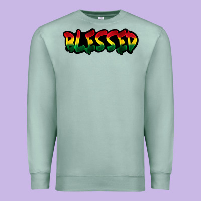 Juneteenth Blessed Premium Sweatshirt Designed By Fadigitalartstudio