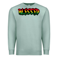 Seafoam Juneteenth blessed Premium Sweatshirt - FaDigitalArtStudio