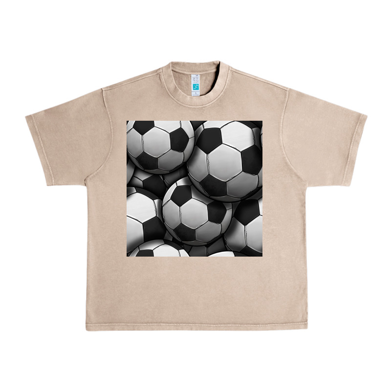 Soccer Seamless Pattern Urban Heavy Tee by BundleAndBundleShop | Teevron