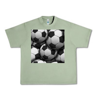 Oil Green soccer seamless pattern Urban Heavy Tee - BundleAndBundleShop