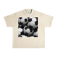 Sandshell soccer seamless pattern Urban Heavy Tee - BundleAndBundleShop
