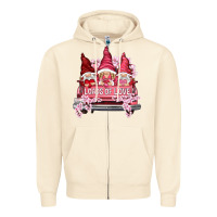 Sandshell Loads of love with flowers Valentine's Day Zipper Hoodie - HowdyJamesFarm