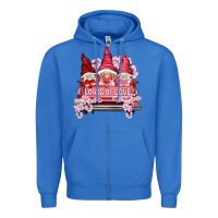 True Royal Loads of love with flowers Valentine's Day Zipper Hoodie - HowdyJamesFarm