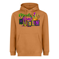Meerkat mardi gras queen Heavyweight Hoodie - FaDigitalArtStudio