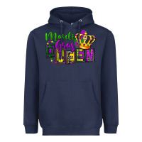Navy mardi gras queen Heavyweight Hoodie - FaDigitalArtStudio