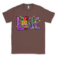 Chestnut Mardi Gras Love With Gnome Classic Tee - BundleAndBundleShop