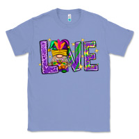 Colony Blue Mardi Gras Love With Gnome Classic Tee - BundleAndBundleShop
