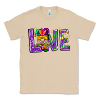 Mushroom Mardi Gras Love With Gnome Classic Tee - BundleAndBundleShop