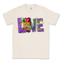 Natural Mardi Gras Love With Gnome Classic Tee - BundleAndBundleShop
