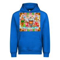 Cobalt christmas coffee class Urban Hoodie - CowhideDigitalArt