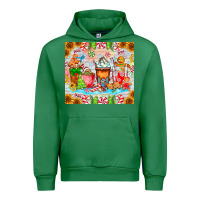 Emerald christmas coffee class Urban Hoodie - CowhideDigitalArt