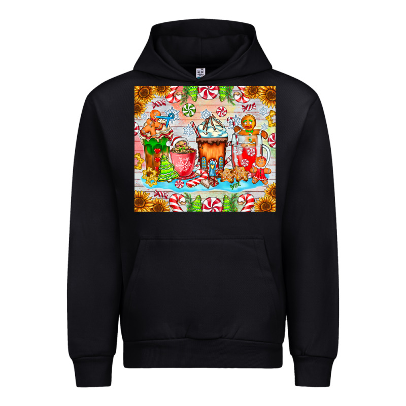Christmas Coffee Class Urban Hoodie by CowhideDigitalArt | Teevron