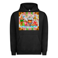 Pigment Black christmas coffee class Urban Hoodie - CowhideDigitalArt
