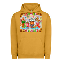 Pigment Peanut Butter christmas coffee class Urban Hoodie - CowhideDigitalArt