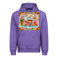 Tulip christmas coffee class Urban Hoodie - CowhideDigitalArt