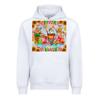 White christmas coffee class Urban Hoodie - CowhideDigitalArt