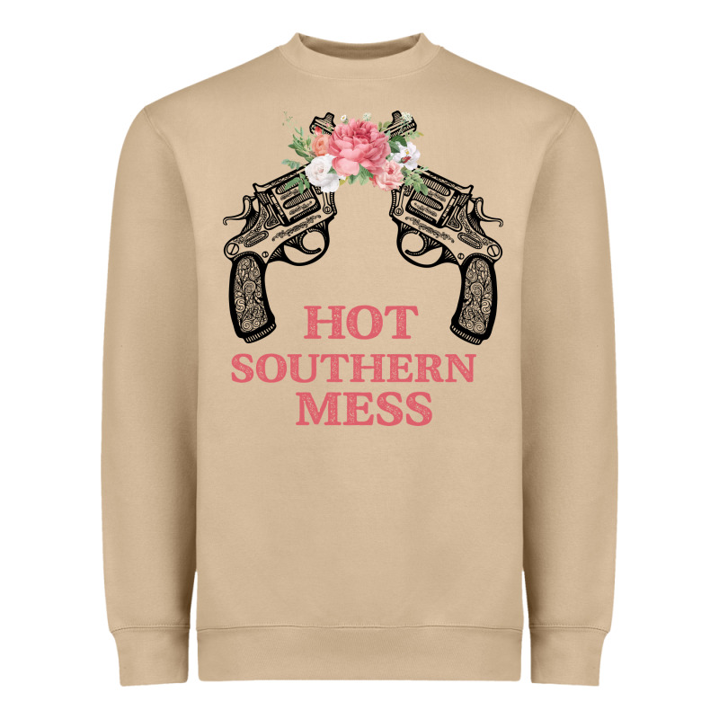 Hot Southern Mess Heavyweight Sweatshirt by Bettercallsaul | Teevron