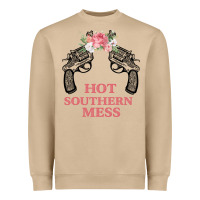 Mushroom Hot Southern Mess Heavyweight Sweatshirt - Bettercallsaul