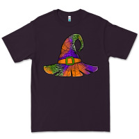 Plum Spider Web Witch Hat Premium Tee - Jasminsmagicworld