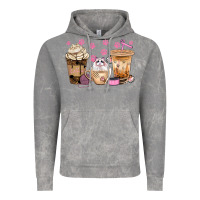 Cloud Rock cat coffee cups with paw bbs Vintage Hoodie - BundleAndBundleShop