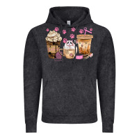 Vintage Black cat coffee cups with paw bbs Vintage Hoodie - BundleAndBundleShop