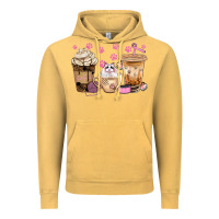 Vintage Mustard cat coffee cups with paw bbs Vintage Hoodie - BundleAndBundleShop